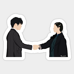 Crash Landing On You Korean Drama Sticker